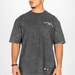 Bench Grey Acid Wash T Shirt