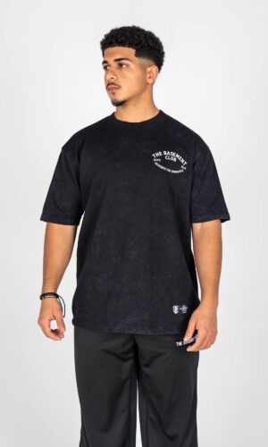 Eagle Acid Wash T Shirt – Black